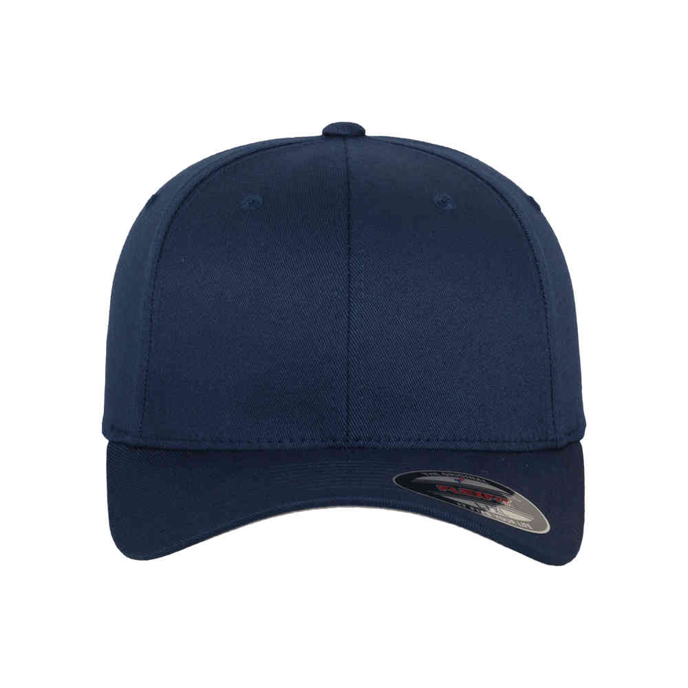 Urban Classics - Wooly Combed Casquette flexfit - Bleu
